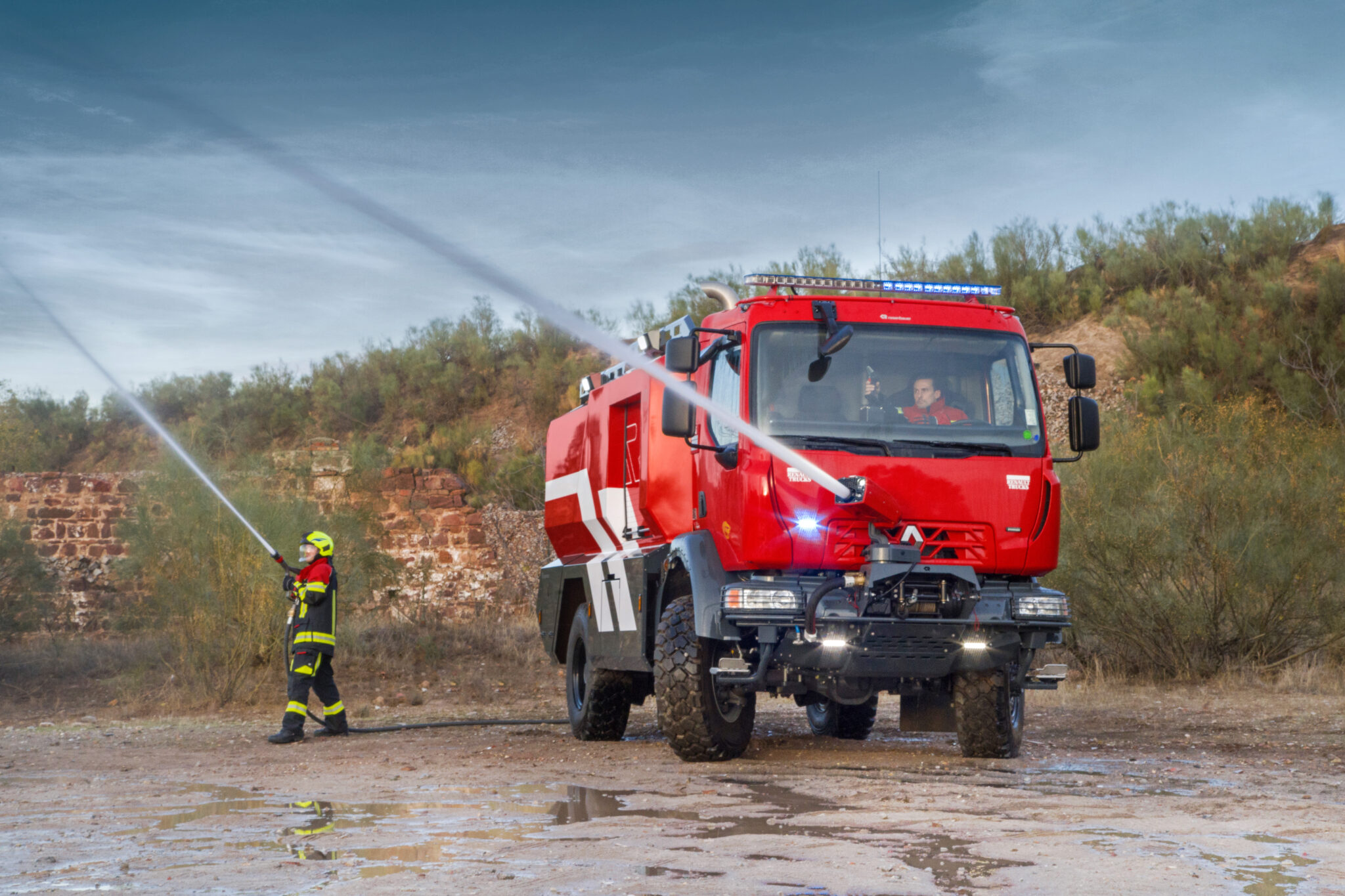 new forest firefighting vehicle