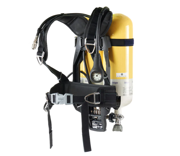 The Dräger PSS® 4000 is one of the lightest professional self-contained breathing apparatus for firefighters on the market.