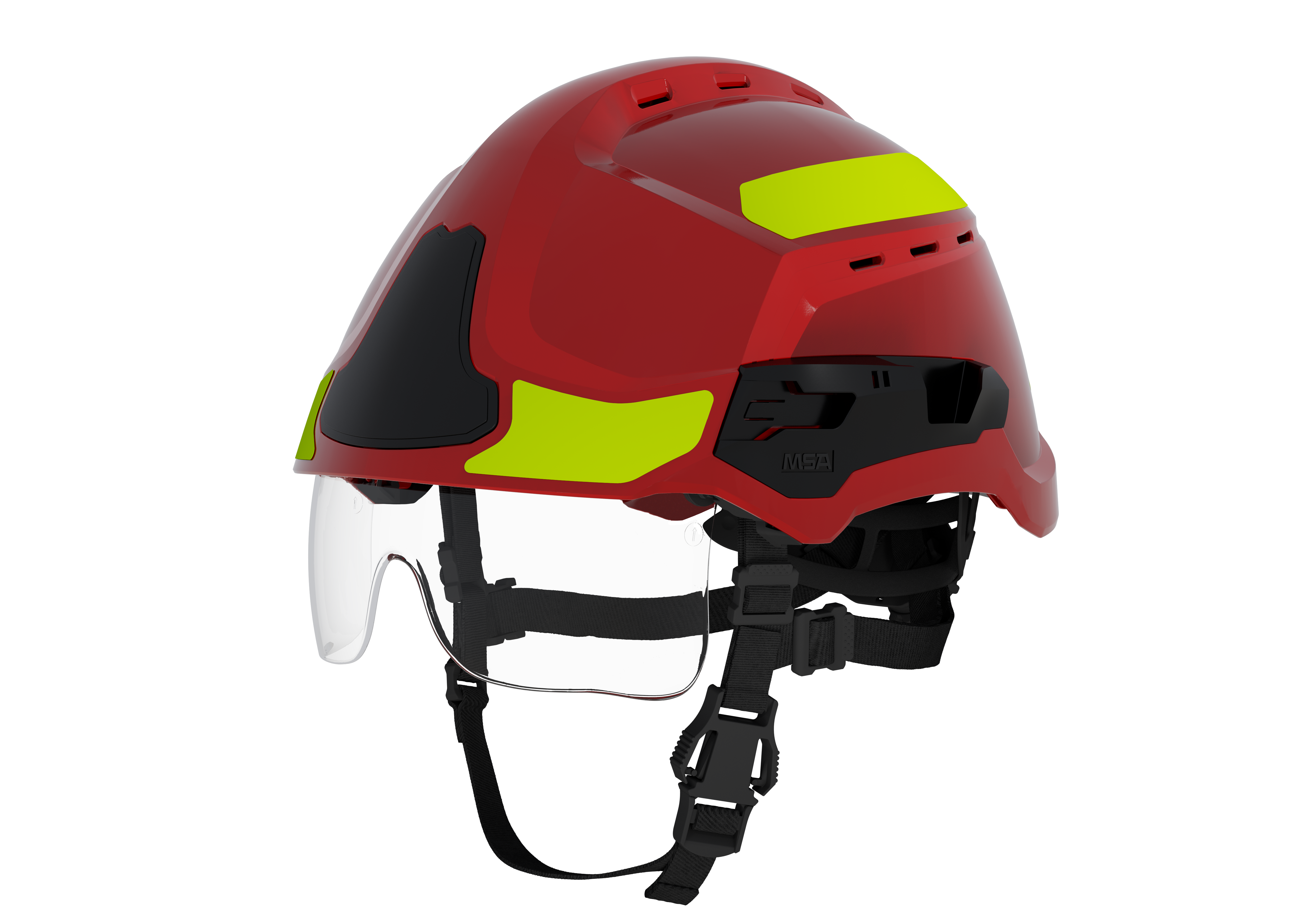 GALLET-F2XR_Red_Yellow-Stickers_Ocular-Visor_3qtr