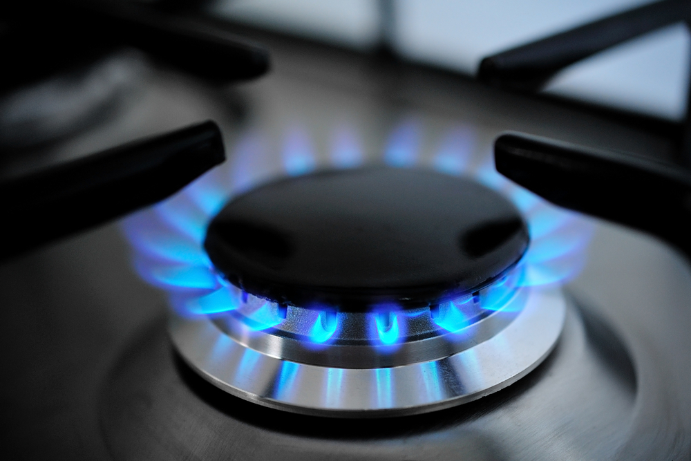 Gas,Burning,From,A,Kitchen,Gas,Stove