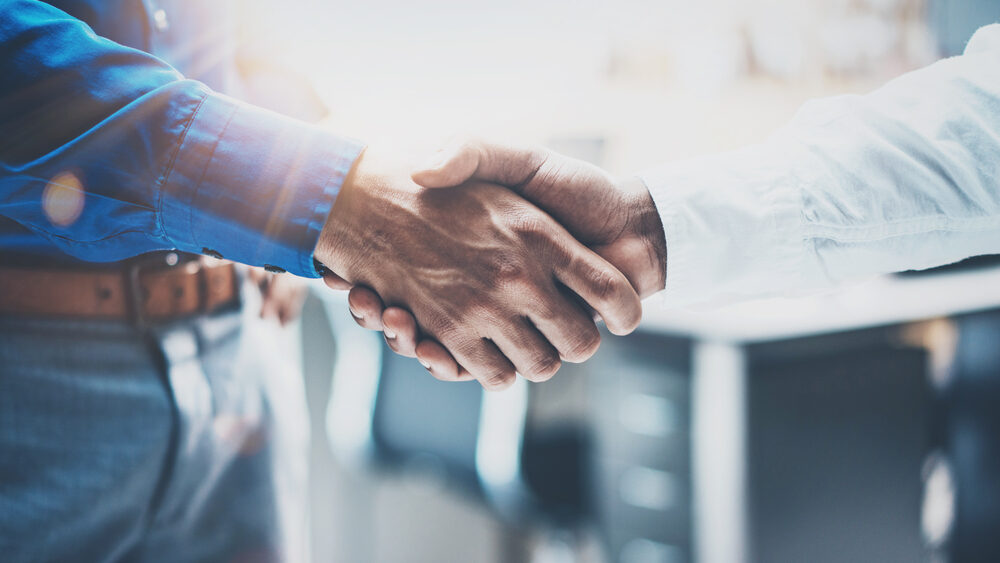 Close,Up,View,Of,Business,Partnership,Handshake,Concept.photo,Of,Two