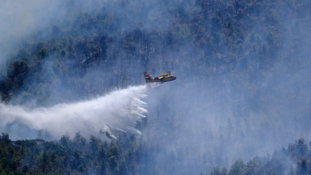 aerial wildland firefighting in europe