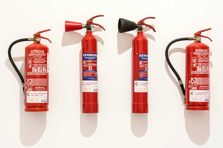 Wall Mounted Fire Extinguishers