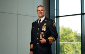 Morgan Hackl recognised as 2023 National Fire Chief of the Year