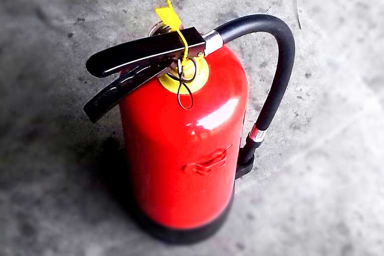 Class F fire extinguishers are needed for grease fires