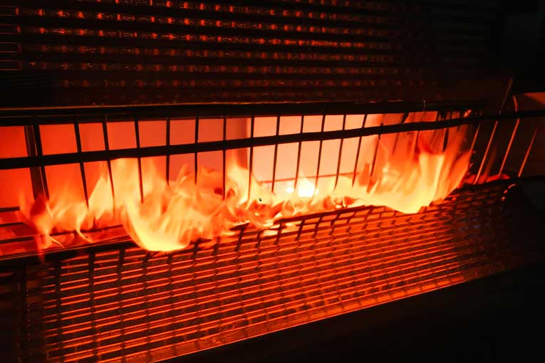 warehouse fires causes heating equipment