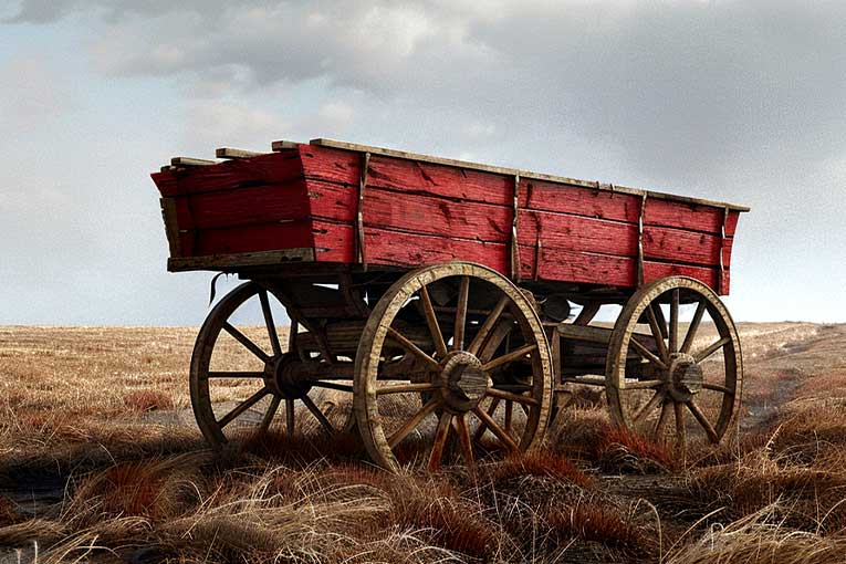 firetrucks red farmers carts