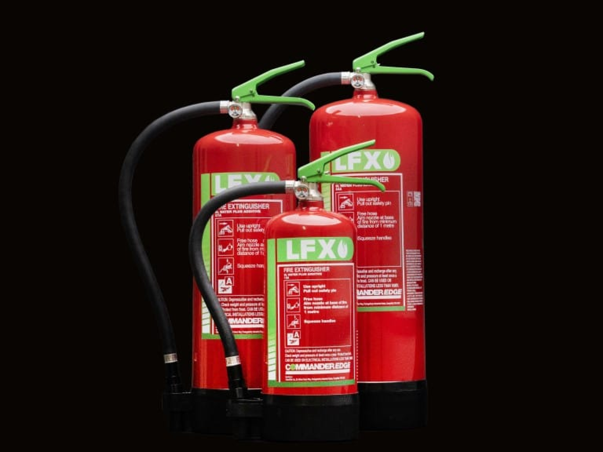 CheckFire's innovative LFX fire extinguisher range for lithium-ion battery fires