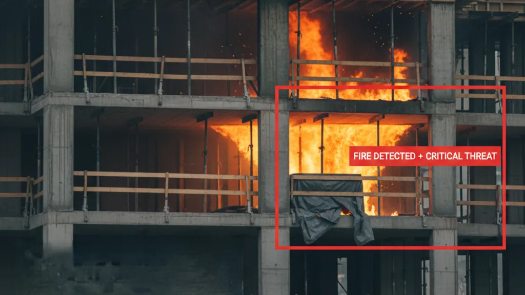 viAct fire detection
