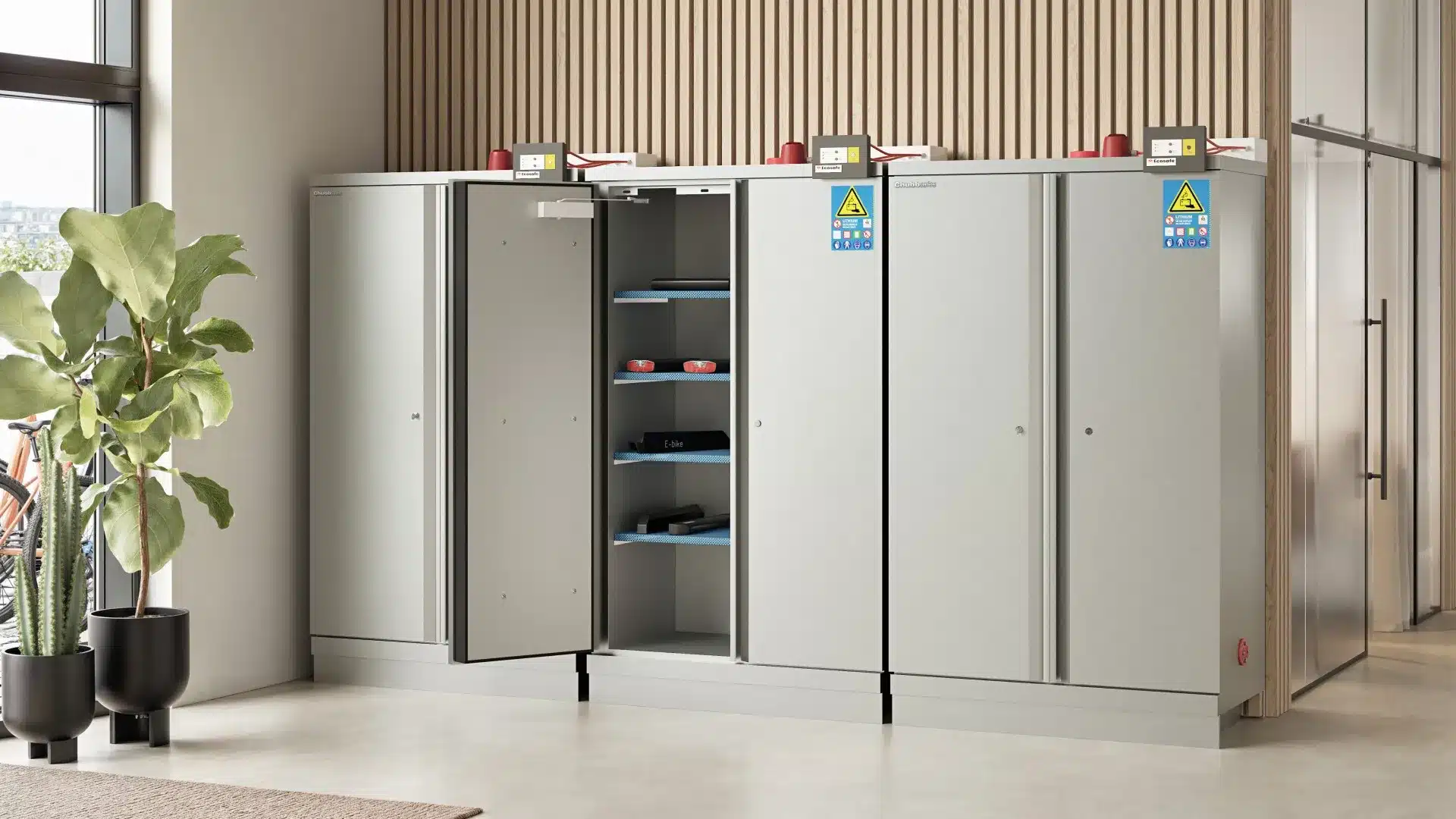 Insafe launches lithium-ion battery safe range for storage and charging