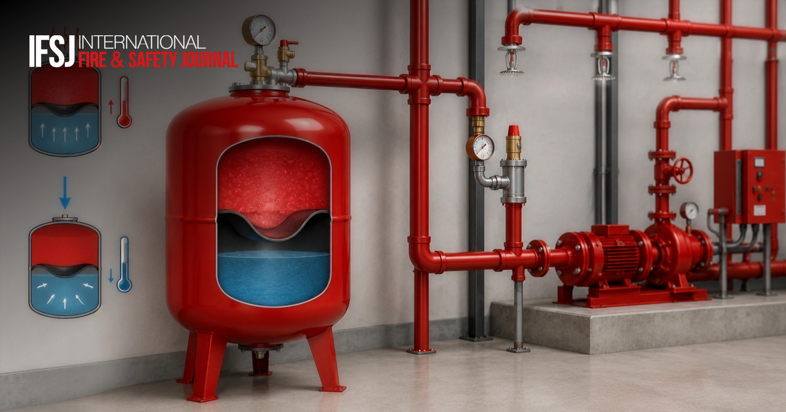 How Thermal Expansion Tanks Prevent Pressure Damage in Fire Protection Systems