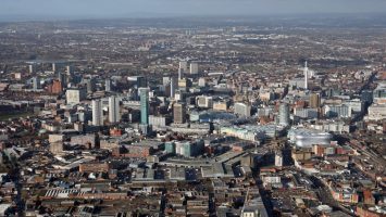 Birmingham from above
