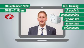 Carl Bryan, Managing Director WAGNER UK, offers CPD accredited training as part of the Fire Industry Association (FIA) online training on 10 September 2020.