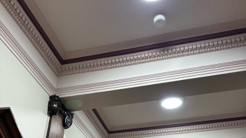 Comelit-PAC wireless fire alarm installed at listed Bradford building