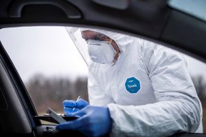 DuPont has signed a contract with the European Commission and EU countries, for countries to place orders for millions of Tyvek® hooded coveralls.
