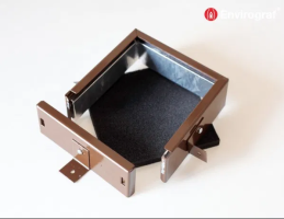 The Envirograf multi-purpose square box is the most versatile of its kind available and has been designed for most installations.