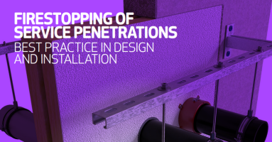 Five organisations have launched a Best Practice Installation Guide, Firestopping of Service Penetrations to assist in building service penetrations