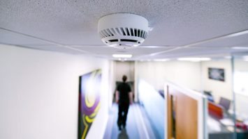 GFE Global Fire Equipment ceiling mounted detector