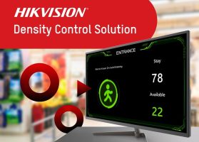 The new Density Control Solution launched by Hikvision is designed to help staff manage the number of people on their premises at any given time.