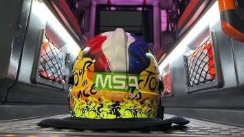 MSA Tour de France helmet - back