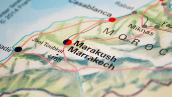 Marrakesh Morocco Map