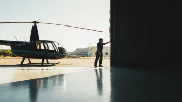 airplane helicoptor hangar