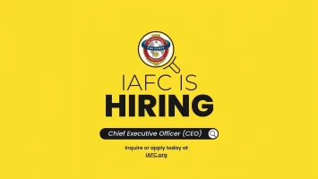 IAFC begins search for new Chief Executive Officer to guide future direction