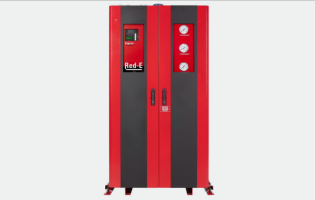 The new TYCO® RED-E Cabinet is a pre-assembled, pre-wired, and pretested fire protection valve package enclosed within a free-standing steel cabinet.
