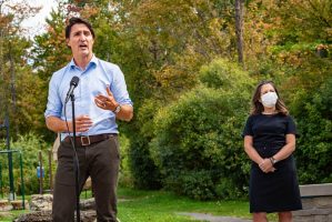 Ottawa,,Ontario,,Canada,-,Sept.,28,,2021:,Prime,Minister,Justin