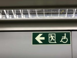 Fire,Exit,For,Disabled,People,Or,Evacuation,Sign